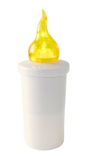 Wkład LED do zniczy kapliczek SUBITO S6 żółty do 1200h 1szt. na Arena.pl