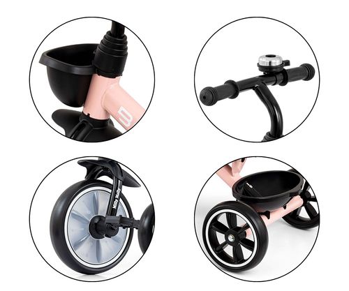 MILLY MALLY 5699 Rowerek trójkołowy Bobby pink na Arena.pl