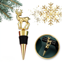 Korki do Butelek Szklanych Jeleń Metalowe TSG-80 Gold