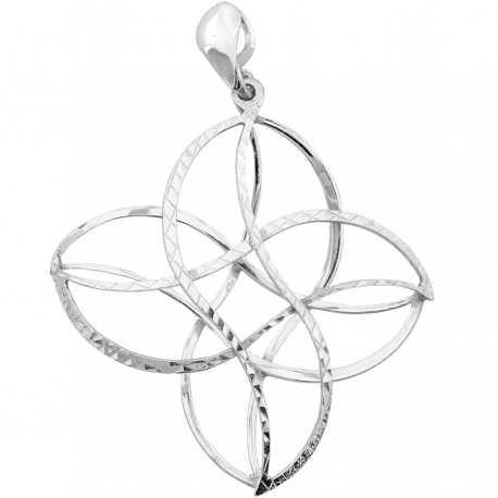 SREBRNY PRZESTRZENNY KOMPLET SREBRO PRÓBY 925 zdjęcie 3