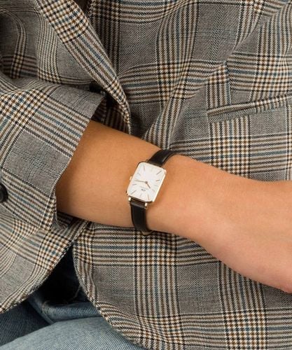 Zegarek damski Daniel Wellington Quadro Pressed Sheffield 20 DW-DW00100434 na Arena.pl