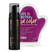 MineTan Absolute X20 Pianka Samoopalająca + Rękawica