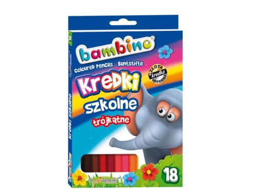 Kredki 18kol.18cm pudełko MAJEWSKI p8 MAJEWSKI na Arena.pl