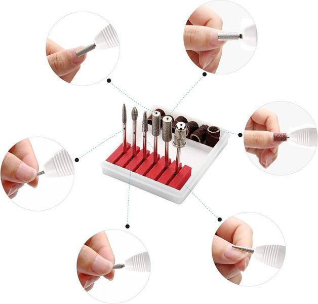 Frezarka do paznokci DM-2000 biała zdjęcie 4