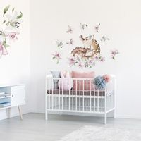 Naklejka Jelonek z liliami DK380