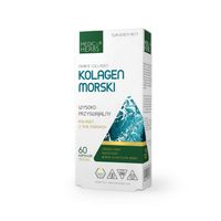 Medica Herbs KOLAGEN MORSKI Collagen 60 kaps JĘDRNA SKÓRA Mocne Włosy STAWY