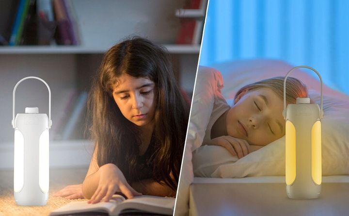 OŚWIETLENIE KEMPINGOWE LED MOŻLIWOŚĆ ŁADOWANIA 10000MAH 720LM LATARKI BIAŁY zdjęcie 8