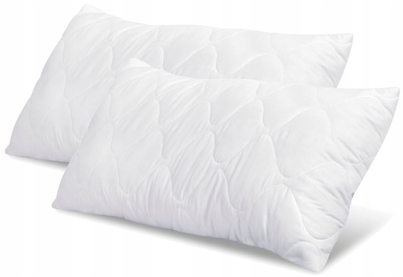 2x PODUSZKA ANTYALERGICZNA 40x80 MIKROFIBRA PIKOWANA GRUBA zdjęcie 2