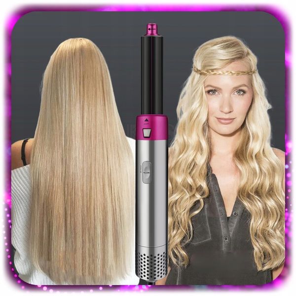 Lokówko-suszarka 5w1 Wielofunkcyjna JONIZACJA SZCZOTKA LOKI REGULACJA 1000W zdjęcie 3