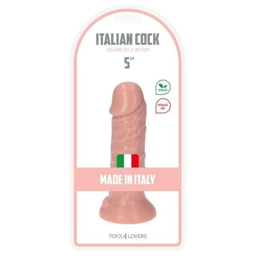 realistyczne dildo toyz4lovers italian cock cieliste 12,5 cm na Arena.pl