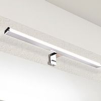 Kinkiet LAMPA ścienna LEVON 2115 Rabalux metalowa OPRAWA listwa do łazienki LED 12W 4000K IP44 chrom biała