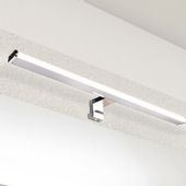 Kinkiet LAMPA ścienna LEVON 2115 Rabalux metalowa OPRAWA listwa do łazienki LED 12W 4000K IP44 chrom biała