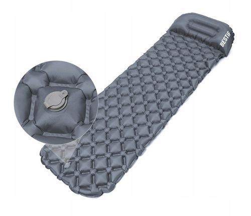MATERAC TURYSTYCZNY TREKKINGOWY BESTIF DMUCHANY MATA ULTRALEKKI POKROWIEC na Arena.pl