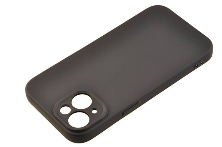 Etui silikonowe Tint do Apple iPhone 15 czarny zdjęcie 2