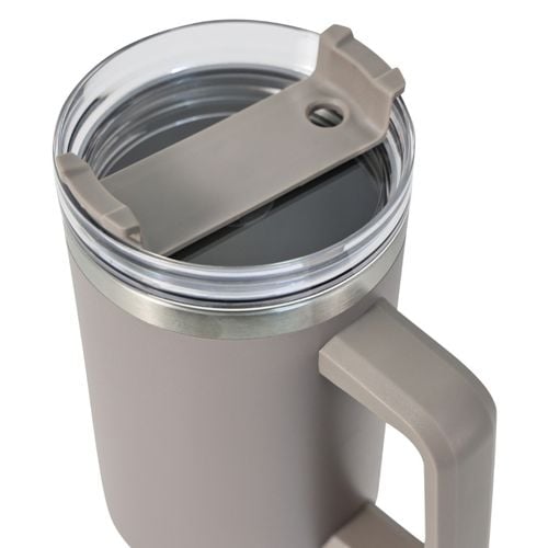 stalowy kubek termiczny termos 1100ml z rączką i słomką klausberg kb-7943 na Arena.pl