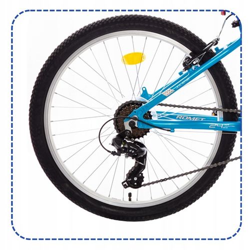 ROWER GÓRSKI MTB ROMET JOLENE 24" SHIMANO OŚWIETLENIE STOPKA GRATIS na Arena.pl