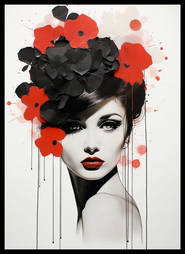 Plakat 39,5x55cm Kwiatowa Pasja na Arena.pl