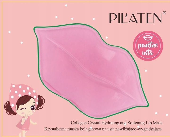BIAŁA MASKA PILATEN WĄGRY + 60 PLASTRÓW zdjęcie 2