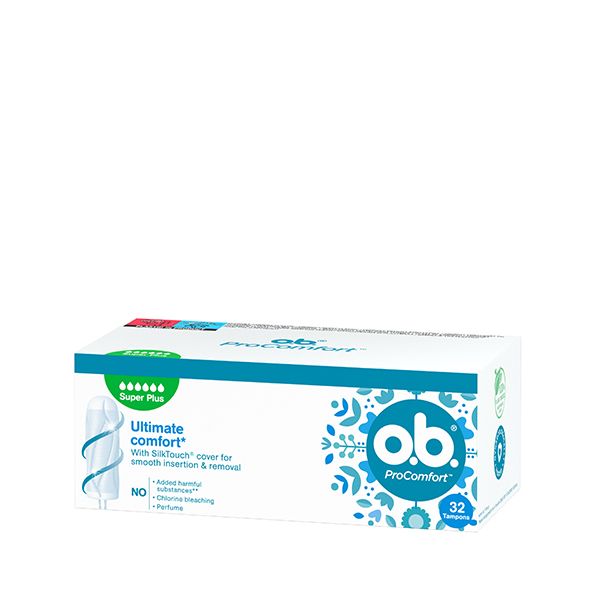 O.B. ProComfort Super Plus TAMPONY 32 sztuki zdjęcie 2