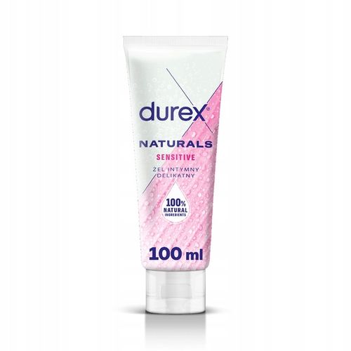 Durex Naturals Sensitive Delikatny Żel Intymny 100 ml Nawilżający z na Arena.pl