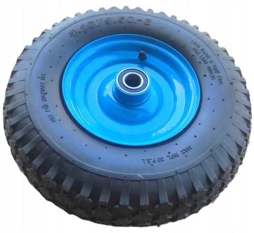 KOŁO DO TACZEK WÓZKA 3.50-6 2PR 320x85 kółko // otwór 20mm na Arena.pl