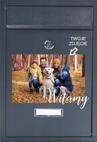 Skrzynka na listy z nadrukiem Twoim zdjęciem