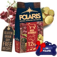 SUCHA KARMA DLA PSA POLARIS ADULT BEZ ZBÓŻ WOŁOWINA INDYK 12KG ŚWIEŻE