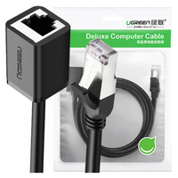 kabel sieciowy ugreen nw112 przedłużacz ethernet rj45, cat. 6, ftp, z