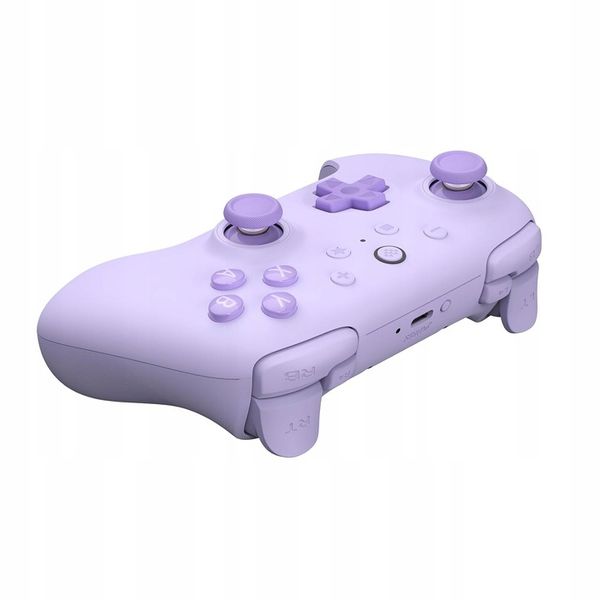 Pad Bezprzewodowy 8Bitdo Ultimate 2C Purple Hall Effect 2.4G BT Android PC zdjęcie 3