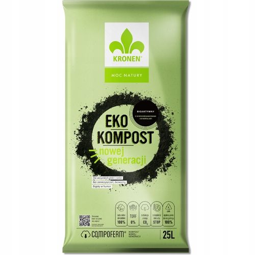 KRONEN CO2MPOFERM KOMPOST NOWA GENERACJA 25L zdjęcie 1