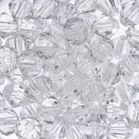 Korale Akrylowe Diamentowe 14 mm ( 5 szt )