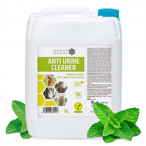 NEUTRALIZATOR ZAPACHU MOCZU KOTA 5L ANTI URINE na Arena.pl