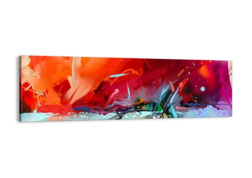 Obraz Na Płótnie - Kompozycja Dynamika - 160X50 Cm - Ab160X50-4036 na Arena.pl