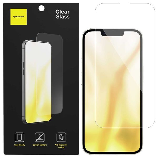 Spacecase Glass 2.5D iPhone 16E zdjęcie 1