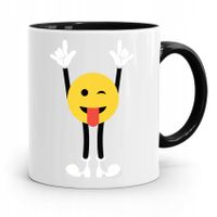 Kubek Czarny Dzień Dziecka Dla Córki Syna Bużka Z Nadrukiem Ze Zdjęciem