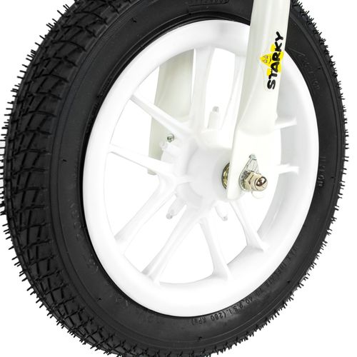 ROWEREK BIEGOWY NIEBIESKI POMPOWANE KOŁA 12" ŚWIECĄCE LED SOLIDNY JEŹDZIK na Arena.pl