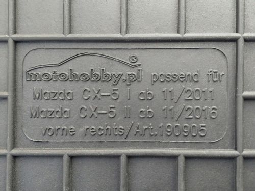 Mazda CX-5 II 17- DYWANIKI GUMOWE PRZÓD DEDYKOWANE na Arena.pl