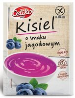 Celiko Kisiel O Smaku Jagodowym Bez Dodatku Cukru Bezglutenowy 40 g