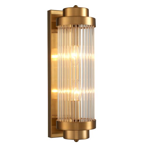 Lampa ścienna STELO M złota 40 cm na Arena.pl