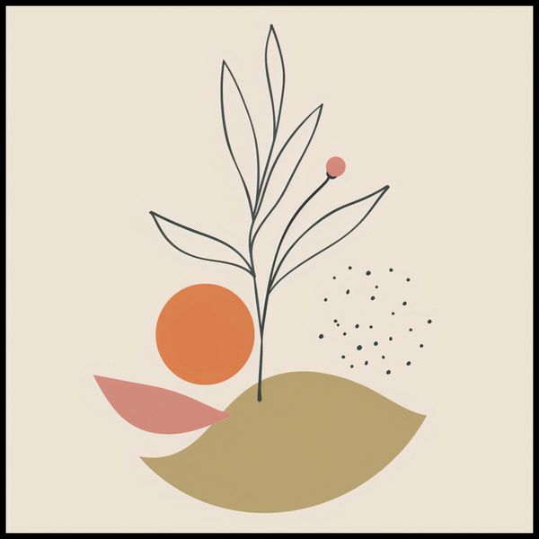 Plakat 90x90cm Subtelna Naturaleza zdjęcie 2
