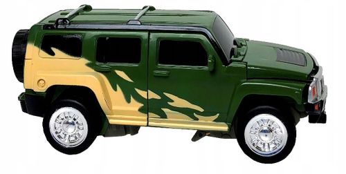 TRANSFORMERS AUTO Robot 2w1 Dźwięk JEEP Samochód na Arena.pl