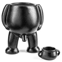 Śmieszna Doniczka do Roślin - Bezwstydny Ludek z Nocniczkiem