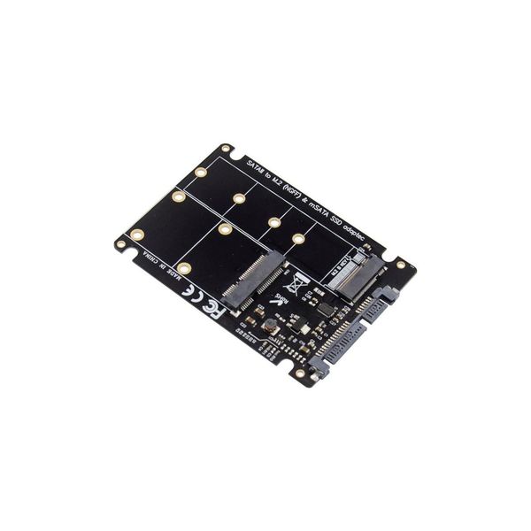MicroConnect 2.5" SATA to M.2 mSATA Adapter zdjęcie 1