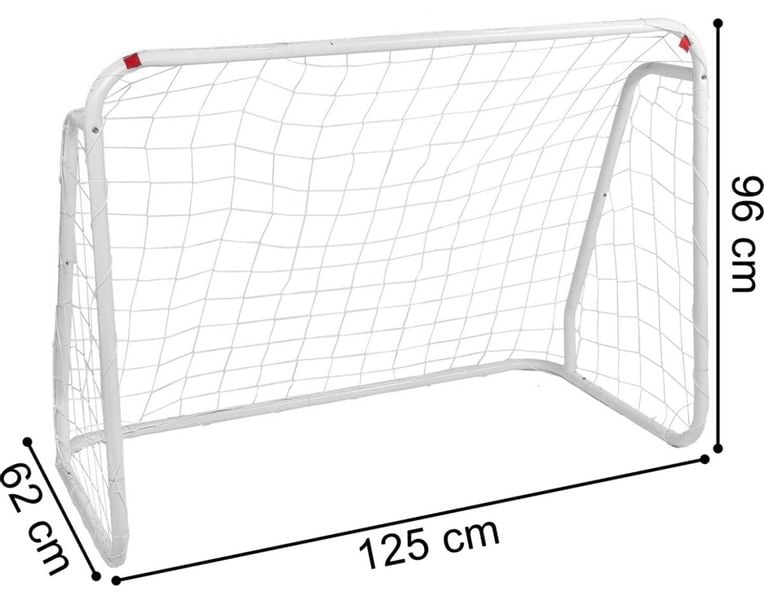 Zestaw 2 bramek piłkarskich Signal białych zdjęcie 4