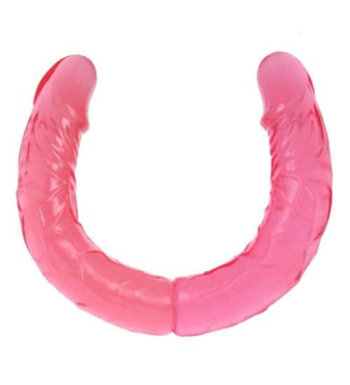 Podwójny żelowy penis - 36cm zdjęcie 3