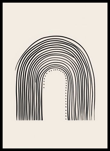 Plakat 39,5x55cm Symetria Łuku na Arena.pl