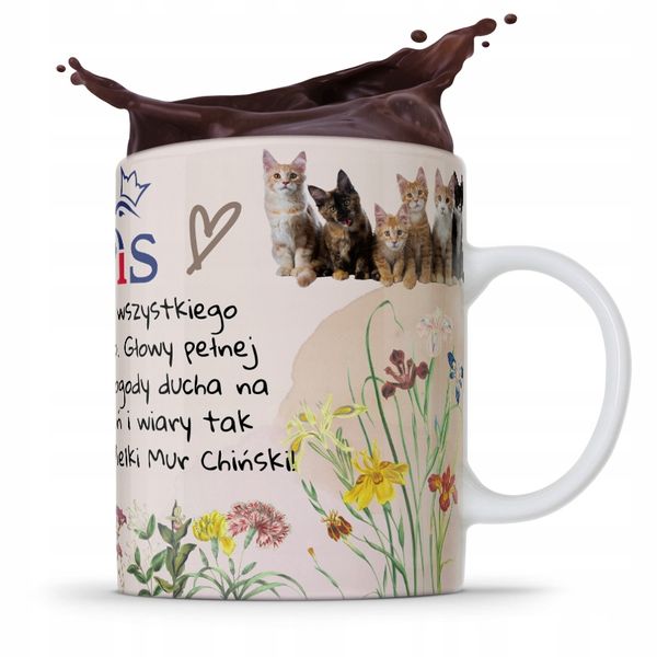 Kubek Full Print Prezesa Jarosław Kaczyński Pis Z Nadrukiem Ze Zdjęciem zdjęcie 1