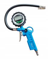 PISTOLET DO POMPOWANIA KÓŁ Z LCD 0-15 BAR. MANOMETR CYFROWY