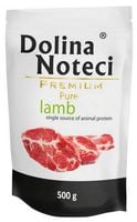 Monobiałkowa karma wysokomięsna dla psa - Dolina Noteci 65% Jagnięcina 500g