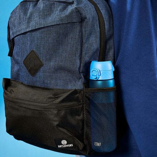 Niebieski Bidon na wodę dla chłopca do szkoły na wycieczkę ATEST ION8 x2 na Arena.pl